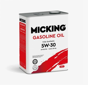 Моторное масло Micking Gasoline Oil MG1 5W-30 API SP/RC 4л.