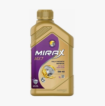 Масло моторное Mirax MX7 5W40 A3/B4 SL/CF 1л. синт.