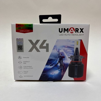 Комплект светодиодных ламп H11 UMARX 22W 9-32V 6000k