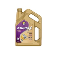 Масло моторное Mirax MX7 5W30 A3/B4 SL/CF 4л. синт.